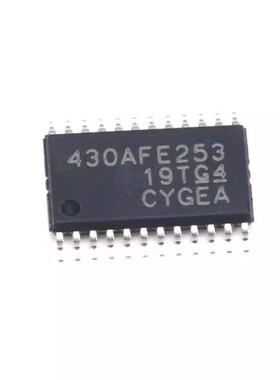 原装正品 贴片 MSP430AFE253IPWR TSSOP-24 16位微处理器