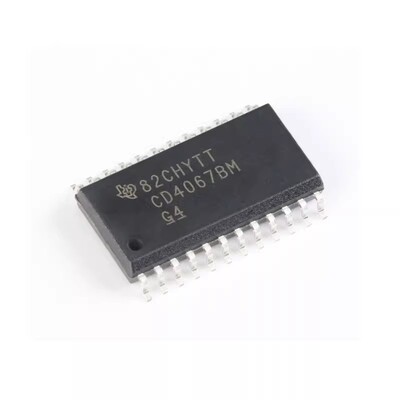 原装正品 CD4067BM96 SOIC-24 CMOS单路16通道模拟多路复用器芯片