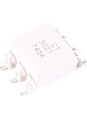 原装正品 贴片光耦 CT3021(S)(T1) SMD-6 兼容MOC3021 耦合器芯片