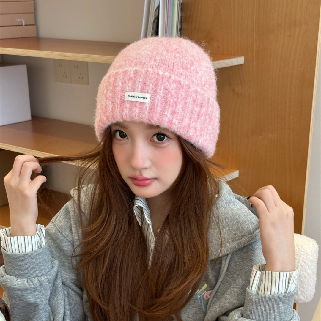 新款帽子男女秋冬韩版可爱百搭毛线帽潮护耳保暖针织冷帽毛线帽新