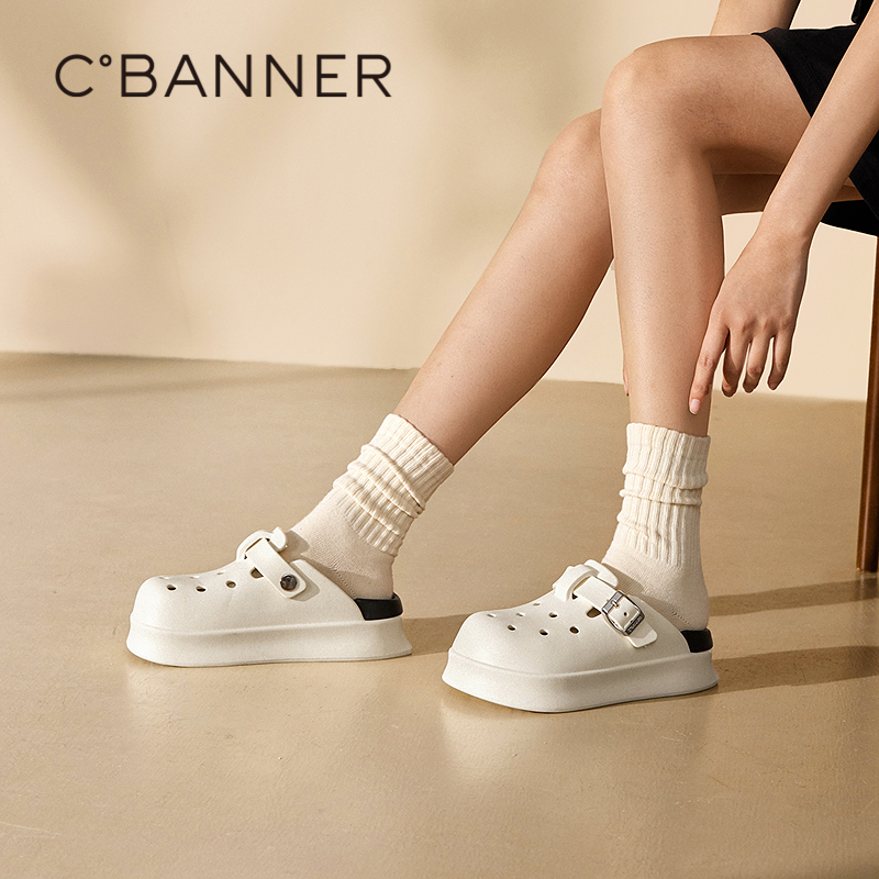 趣味百搭洞洞鞋 轻软百搭的洞洞鞋硬控日常