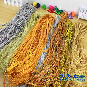 服装舞台辅料 舞台配饰古装 汉服花边 0.5cm 0.8cm宽一把23米左右