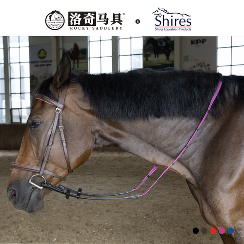 shires束扣防滑缰绳洛奇马具