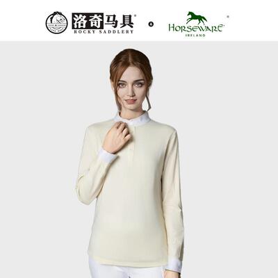 horsewar马术立领上衣衬衣骑士服