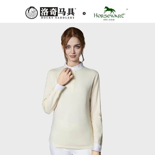 horsewar马术立领上衣衬衣骑士服