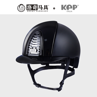 亮面马术头盔骑士骑手骑马安全头盔帽8101265 意大利kep二代哑光
