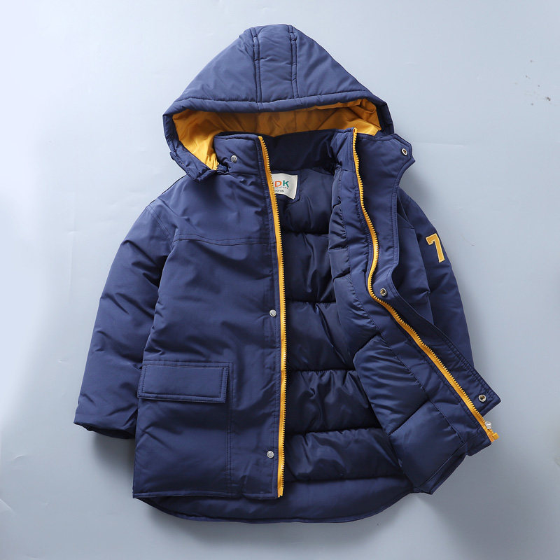 男童加厚夹棉保暖棉服外贸童装