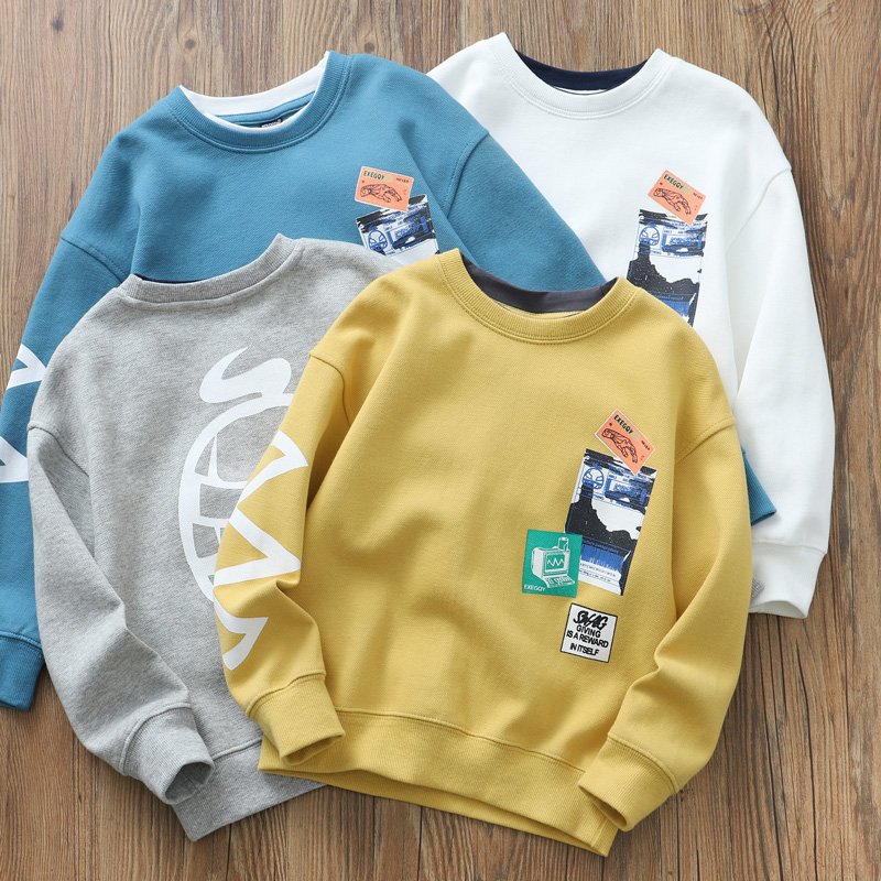 高品质童装男童春装秋装卫衣新