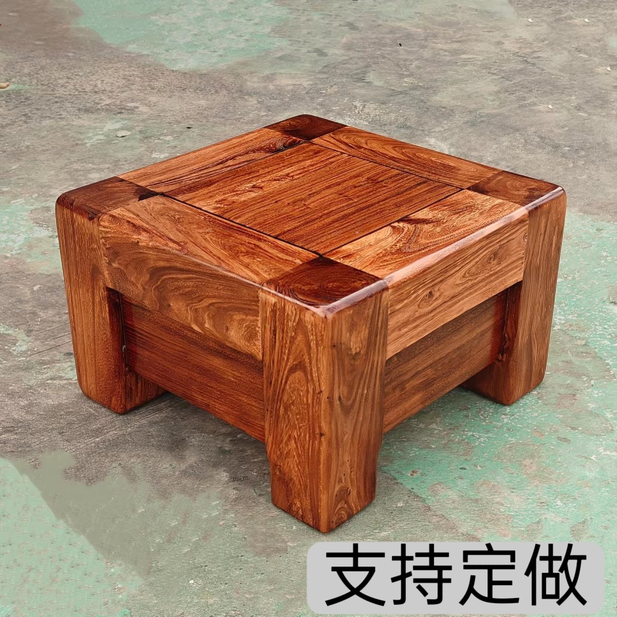 简约放花盆底座摆件木板凳实木矮凳老榆木长方条凳木头凳儿童坐凳