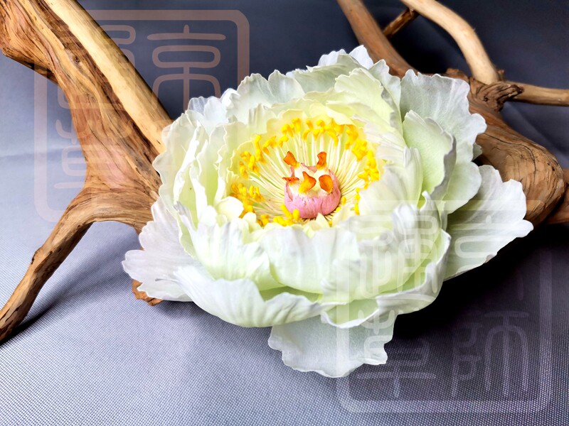 【通草花开】非遗通草花通草纸牡丹纯手工定制工艺礼品