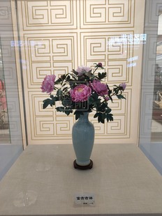 【通草花开】纯手工制作非遗通草花通草纸牡丹插花 定制传统展品