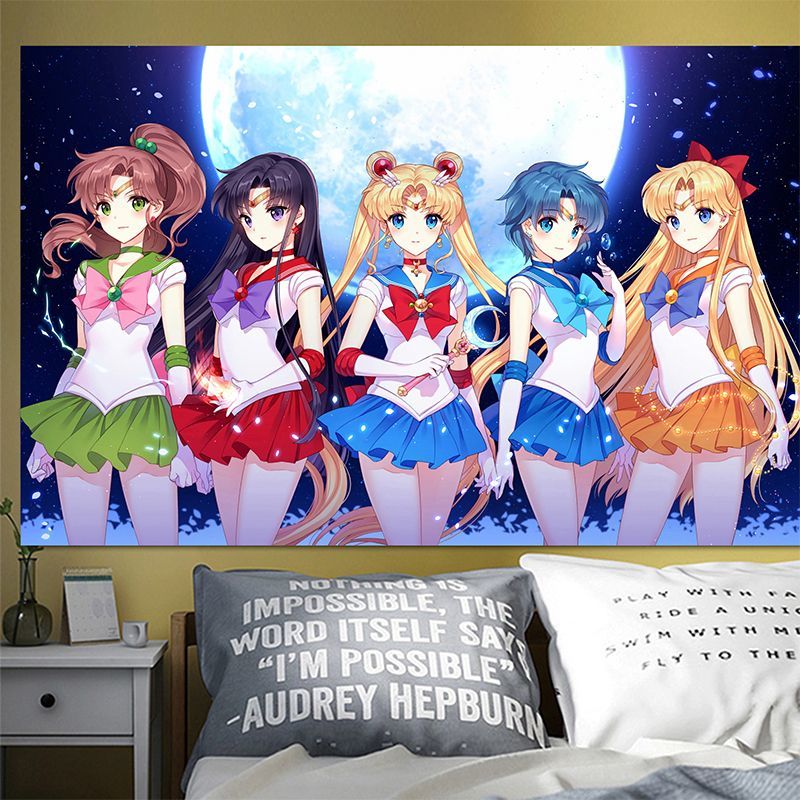 美少女战士动漫海报周边