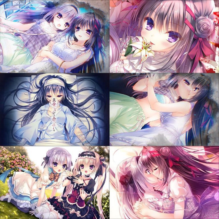 真爱百合海报动漫墙贴日