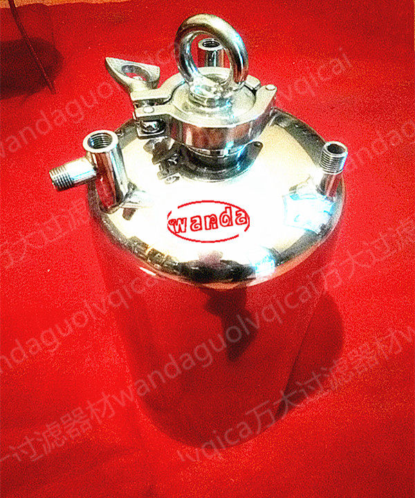 不锈钢储水罐5L储液罐实验室过滤器清洁度检测配套用罐