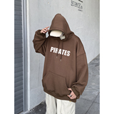 直播品质！重磅加绒新品连帽宽松套头卫衣XZ203-W654加绒-P58..，男装卫衣，星座203