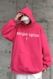 直播品质！重磅加绒新品连帽宽松套头卫衣XZ203-W652加绒-P58，男装卫衣，星座203