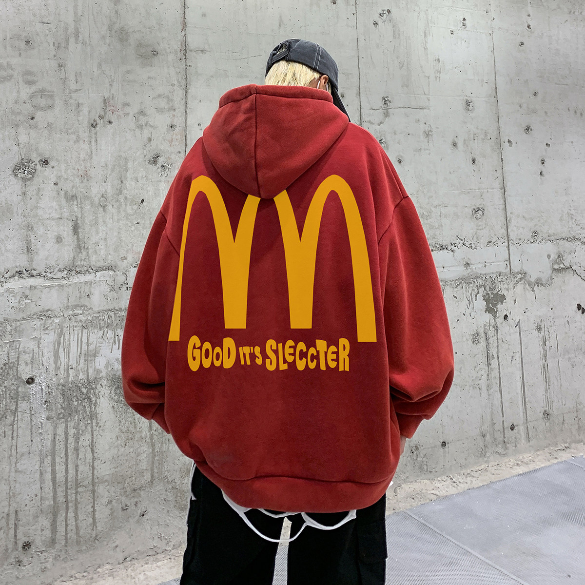 直播品质!秋冬重磅水洗做旧连帽卫衣XZ203-SW636-P68.,男装卫衣,星座203