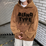 直播品质!秋冬重磅水洗做旧连帽卫衣XZ203-W605-P68，男装卫衣，星座203