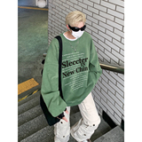 直播品质!23秋冬重磅水洗做旧圆领卫衣XZ203-W613-P58.，男装卫衣，星座203