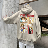 直播品质！重磅加绒新品连帽宽松套头卫衣XZ203-W654加绒-P58，男装卫衣，星座203