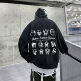 圣诞款！冬装加绒加厚水洗连帽卫衣XZ203-W110加绒-P78，男装卫衣，星座203