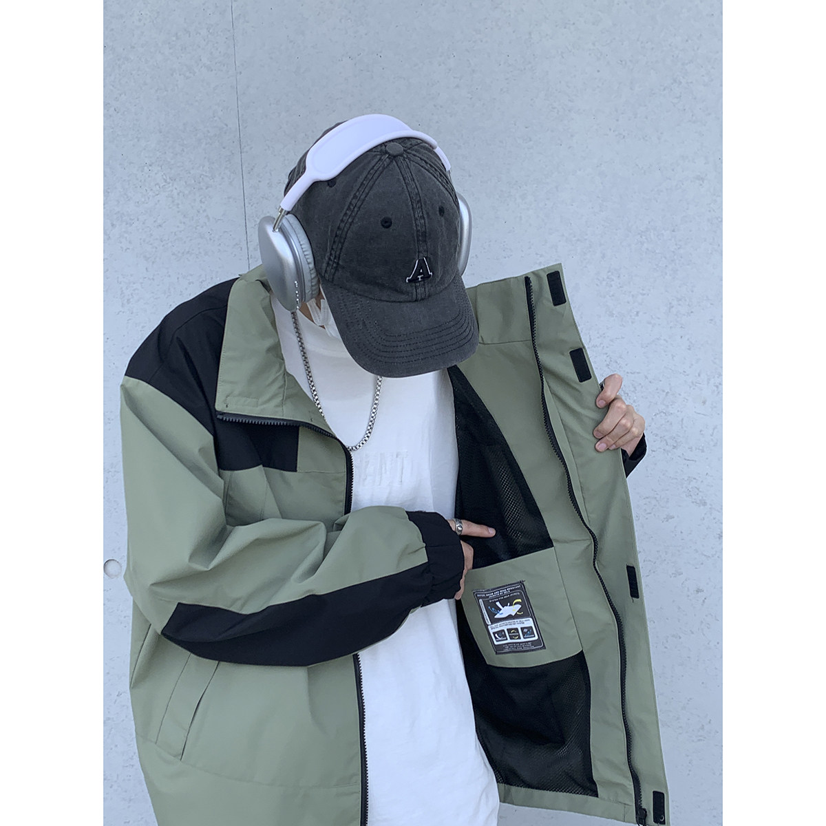 秋冬新品男女同款冲锋衣休闲夹克外套XZ203-FY777-P68,男装夹克,星座203