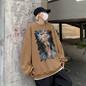 直播品质! 秋冬重磅水洗做旧圆领卫衣 XZ203-SW637-P58.图片