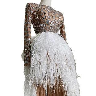 wear drag costume mirror glitter stage sexy performance