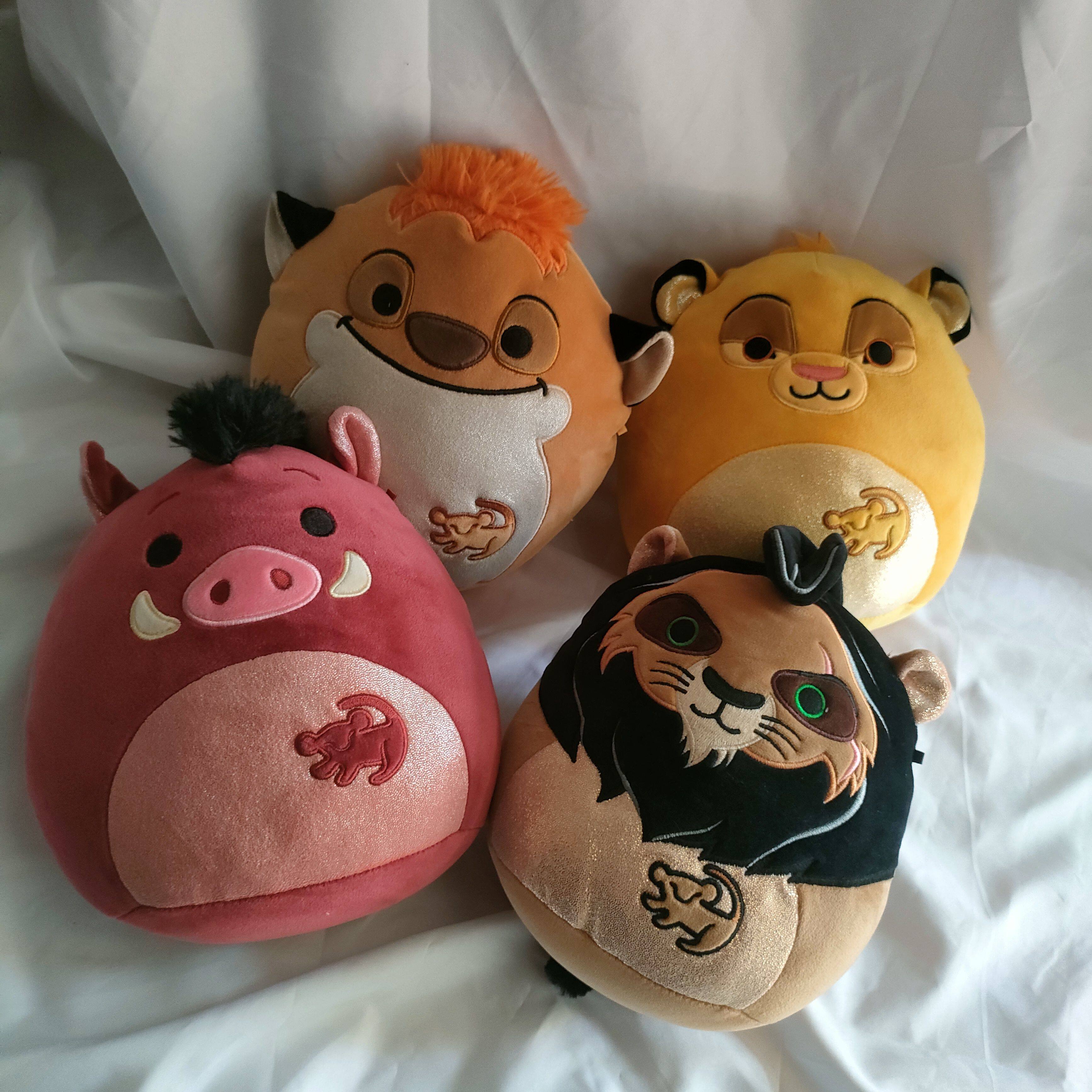 英国 Lion King 狮子王辛巴丁满联名款系列软糖毛绒玩具公仔玩偶