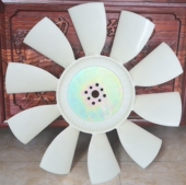 5现代R130 7发动机风扇叶R130 7风扇叶配件 挖掘机配件现代130