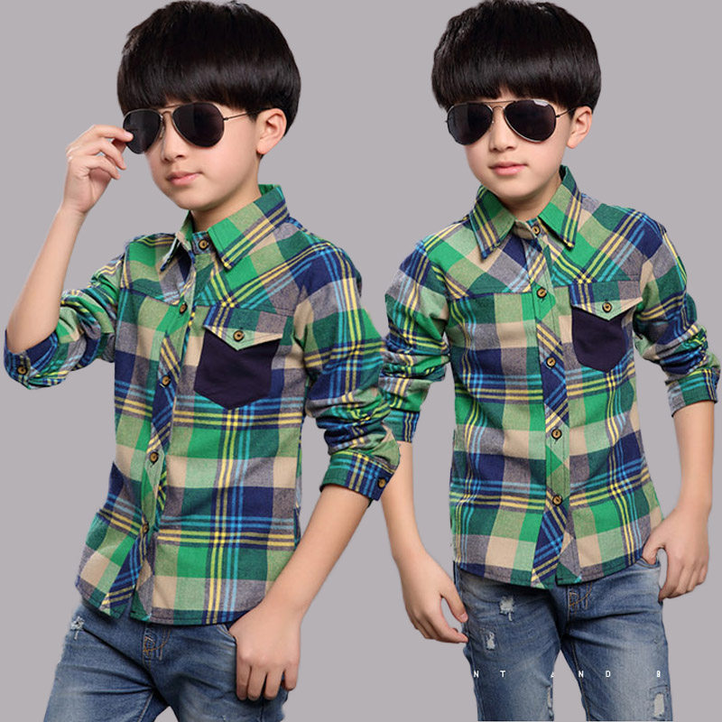 Chemise garcon à manche longue - Ref 2076536 Image 3