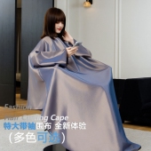 理发店潮高档专业美发不沾发剪头发专用带袖 理发围布美发围布烫染