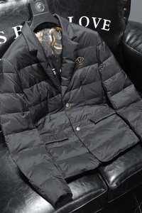 2023年冬季新款高端90%白鸭绒西服羽绒服男 QT3017-9932 P290沙发图片
