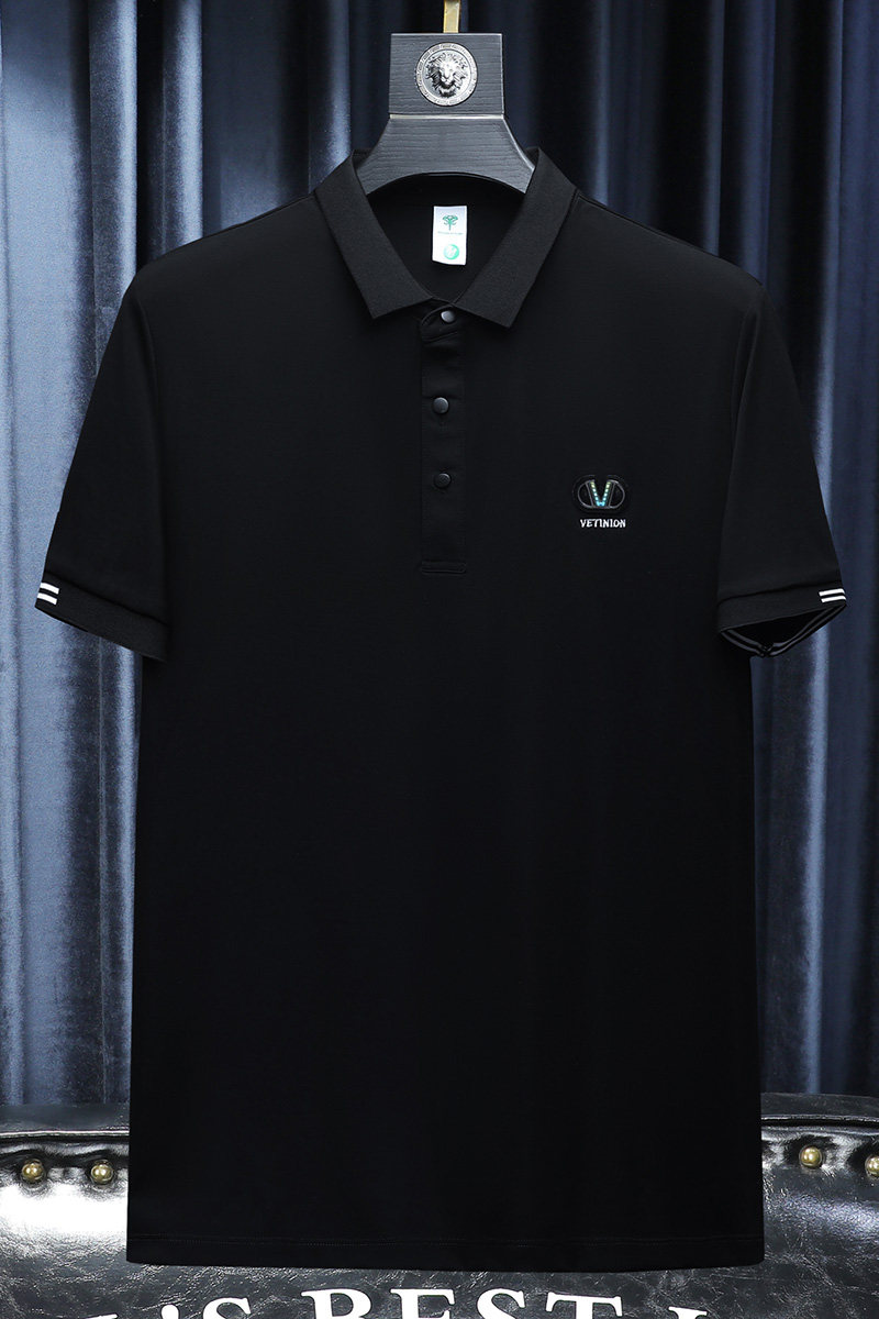 欧货高品质丝光棉2023夏季新款男士短袖POLO衫7635-P75白沙发,男装Polo衫,钱塘6009(原3017)