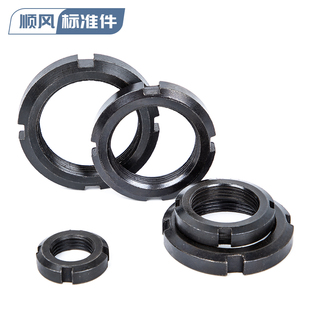 GB812正国标圆螺母M10X1M12M14M16M18M20M22M24M25M30M35M40-M300