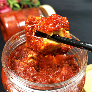 江西特产豆腐乳入口即化鲜香霉豆腐拌饭拌面拌粉下饭菜臭豆腐酱