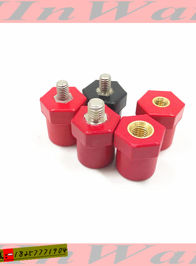 JYZ六角柱 sb20*25低压绝缘子高强度dmc树脂 阴阳隔离柱 绝缘柱m6