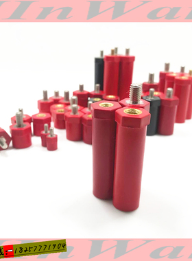 新能源电池包绝缘柱jyz-14*50 m6绝缘螺母接线支柱 sb绝缘子 低压