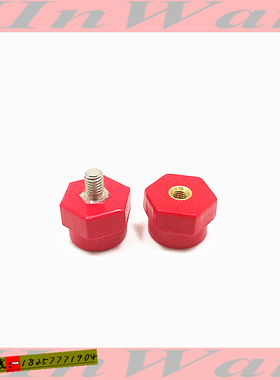 JYZ阴阳柱 SB-20*16低压支柱 高强度DMC 绝缘子M6半杆 隔离绝缘柱