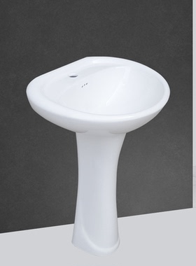 立柱盆卫生间陶瓷洗脸盆陶瓷洗手池洗面盆WZLP-050708