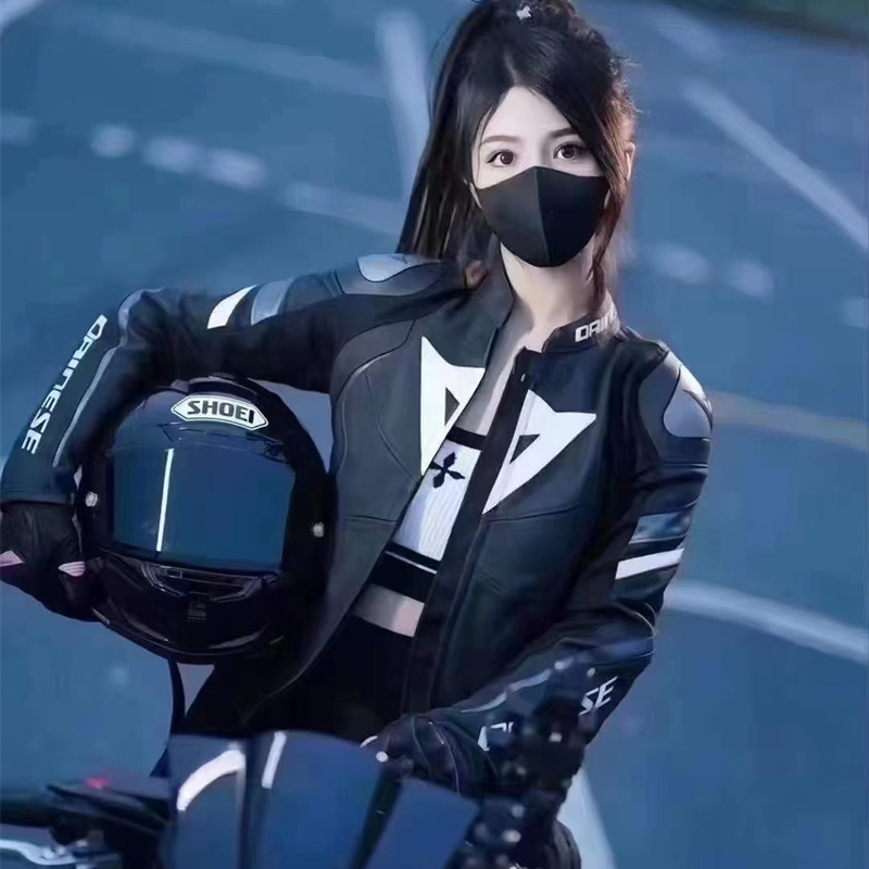 丹尼斯AVRO4女款骑行皮衣