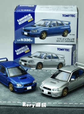 tlv斯巴鲁sabaru N336 impreza翼豹 wrx sti 64车模多美卡TOMYTEC