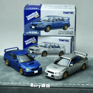 tlv斯巴鲁sabaru N336 impreza翼豹 wrx sti 64车模多美卡TOMYTEC