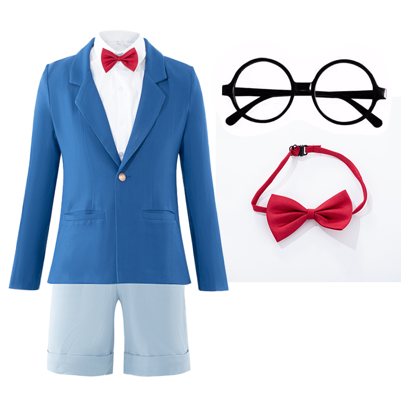 柯南cos服名侦探柯南cosplay