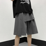 夏季男士高街短裤五分裤中裤宽松潮流休闲运动马裤1401-DK69-P35，男装牛仔裤，星座1401