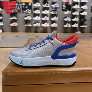 耐克大童男女鞋2024春季款JORDAN青少年舒适耐磨篮球鞋FQ1306-003