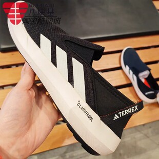 溯溪涉水鞋 阿迪达斯男鞋 JI3502 一脚蹬帆布鞋 户外徒步鞋 2025夏季 款