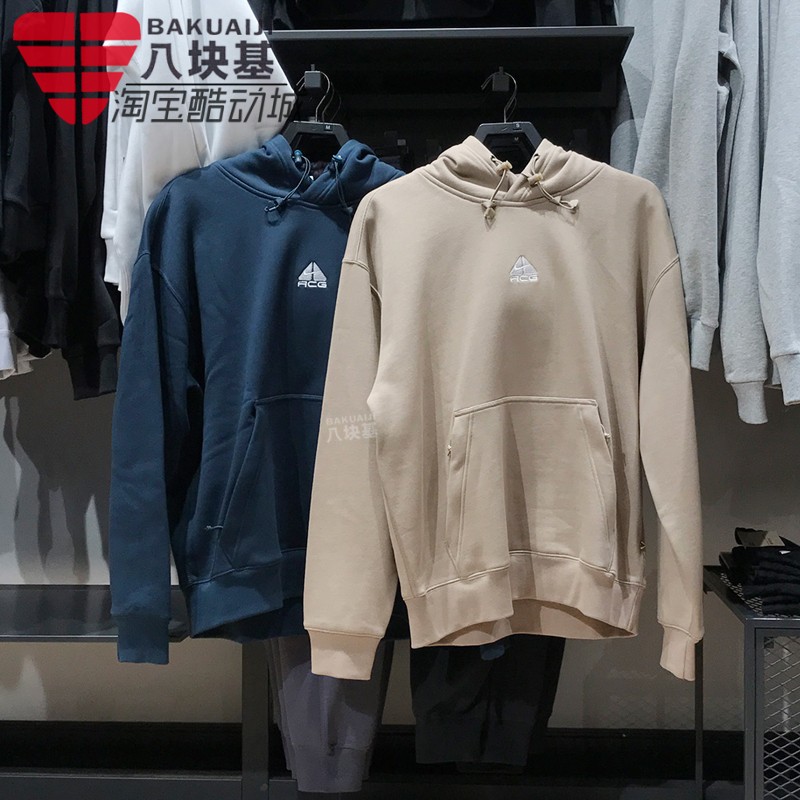 加绒保暖连舒适帽宽松卫衣耐克