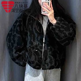 010 羊羔绒抓绒保暖宽松立领夹克外套HV2071 Nike耐克女装 2025冬季