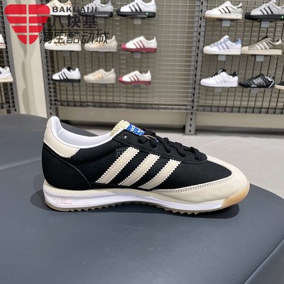 阿迪达斯三叶草男女鞋2025冬新款经典T头鞋舒适运动休闲鞋 JS3994